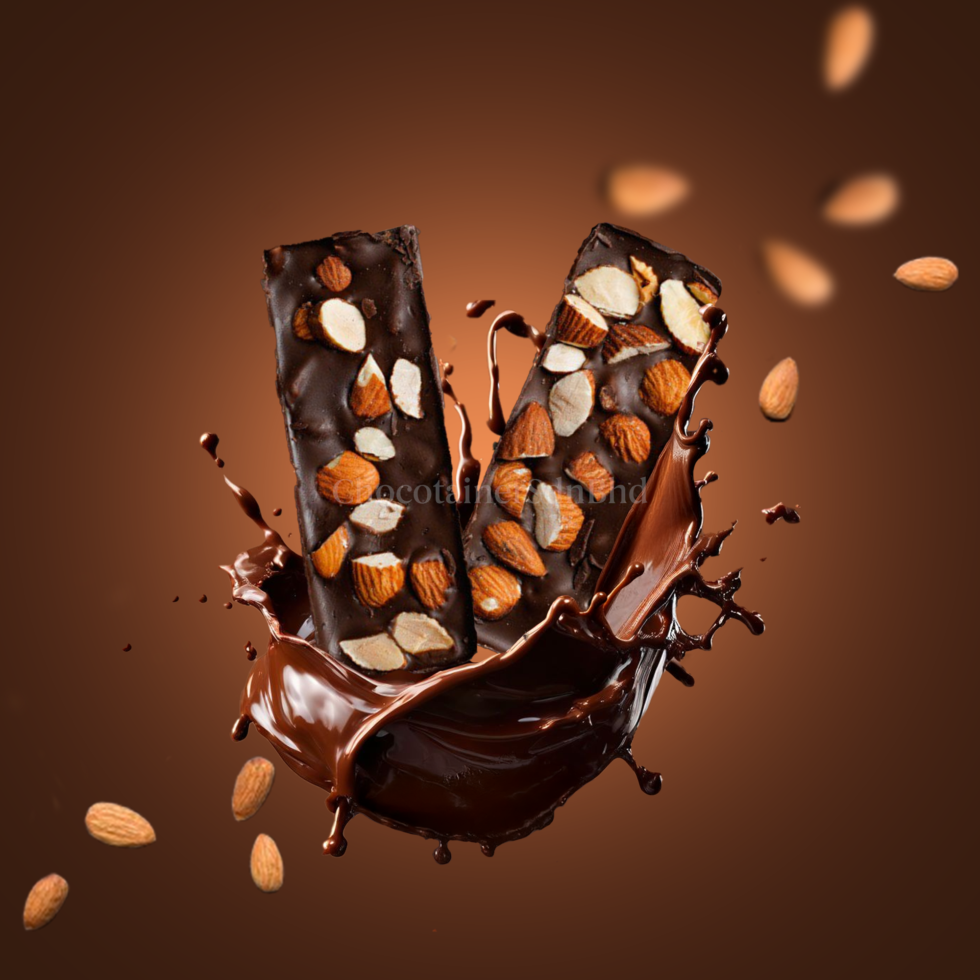Almond Dark Chocolate Bar