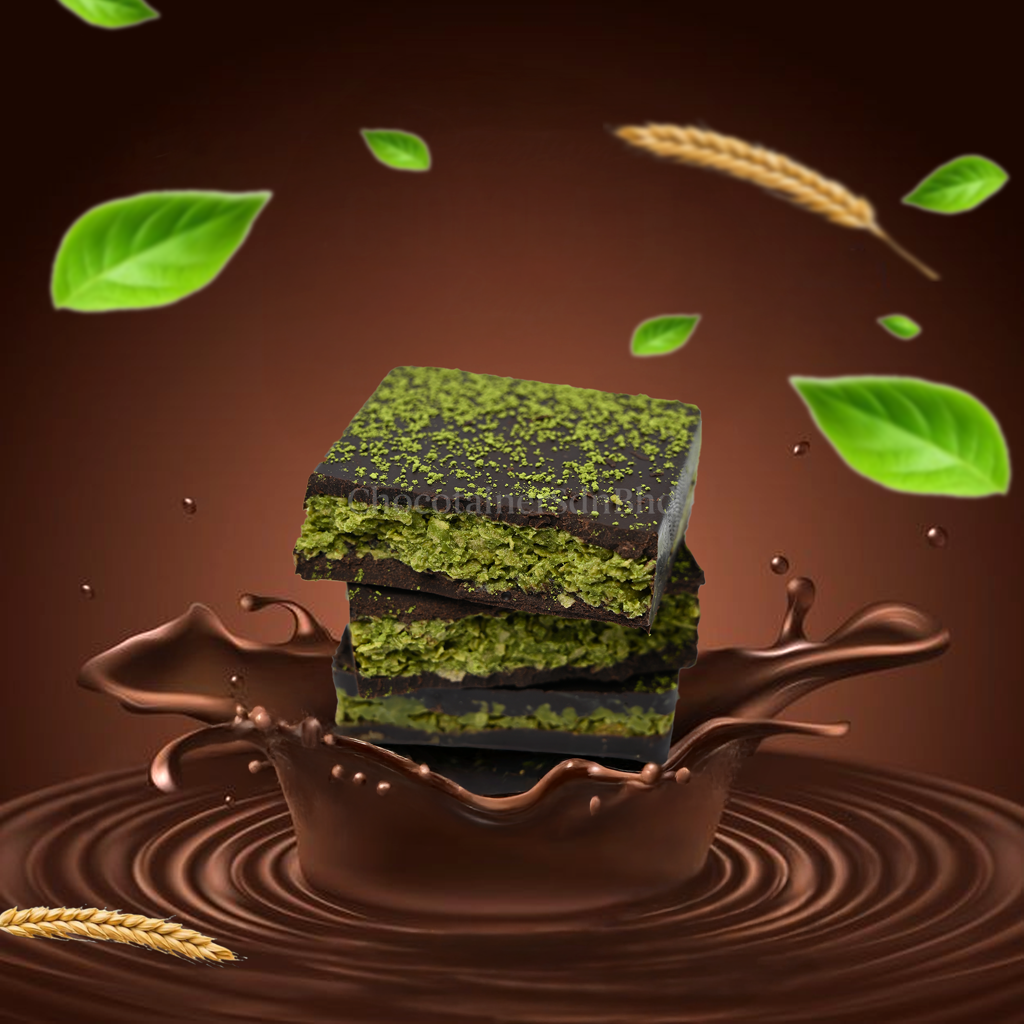 Matcha Dark Chocolate Bar